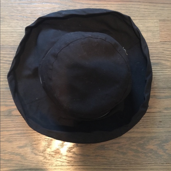 Nine West Cotton Canvas kettle hat Black one Size main image 7
